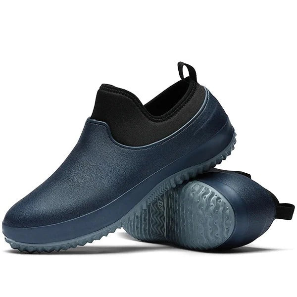 Zapatos de Trabajo Impermeables Sin Cordones