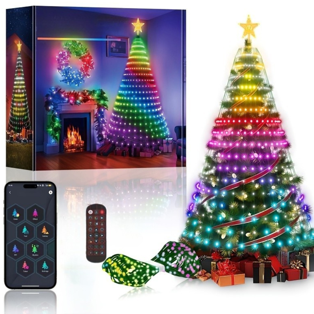 Luces LED de Navidad Interior y Exterior – Impermeables y de Bajo Consumo Energético