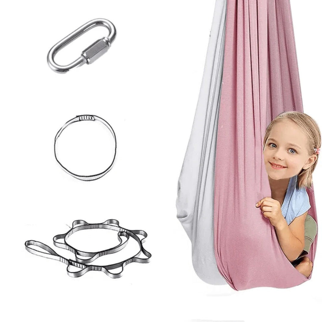 CalmSwing | Columpio Sensorial Terapéutico para Autismo – Uso Interior y Exterior