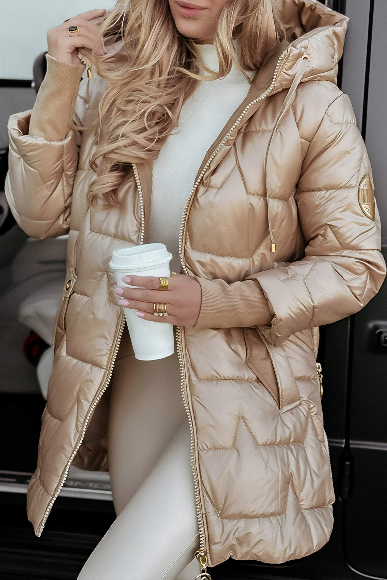 Hazel™ | Chaqueta Elegante de Media Estación