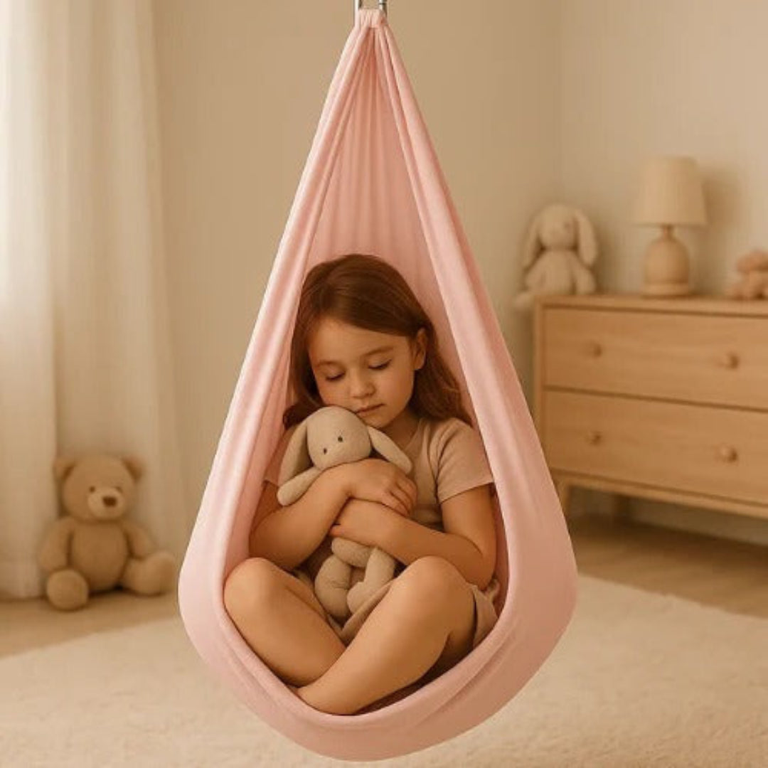 CalmSwing | Columpio Sensorial Terapéutico para Autismo – Uso Interior y Exterior