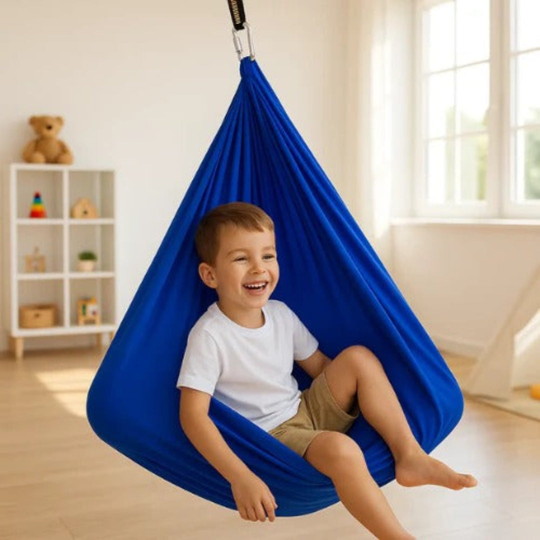 CalmSwing | Columpio Sensorial Terapéutico para Autismo – Uso Interior y Exterior