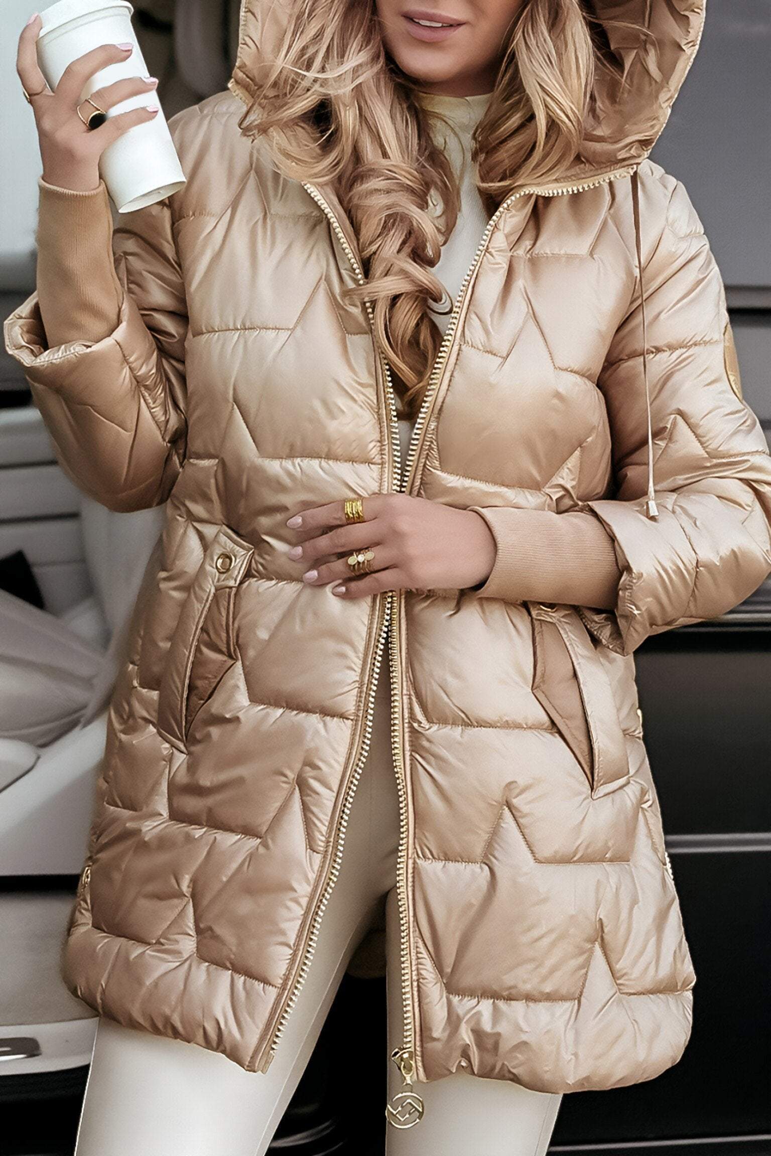 Hazel™ | Chaqueta Elegante de Media Estación