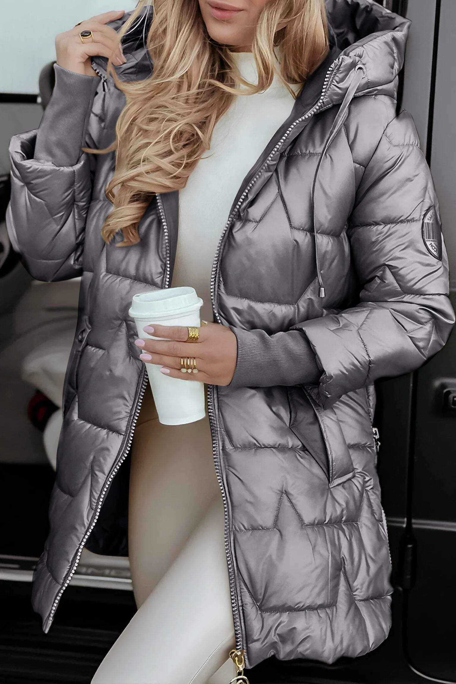 Hazel™ | Chaqueta Elegante de Media Estación
