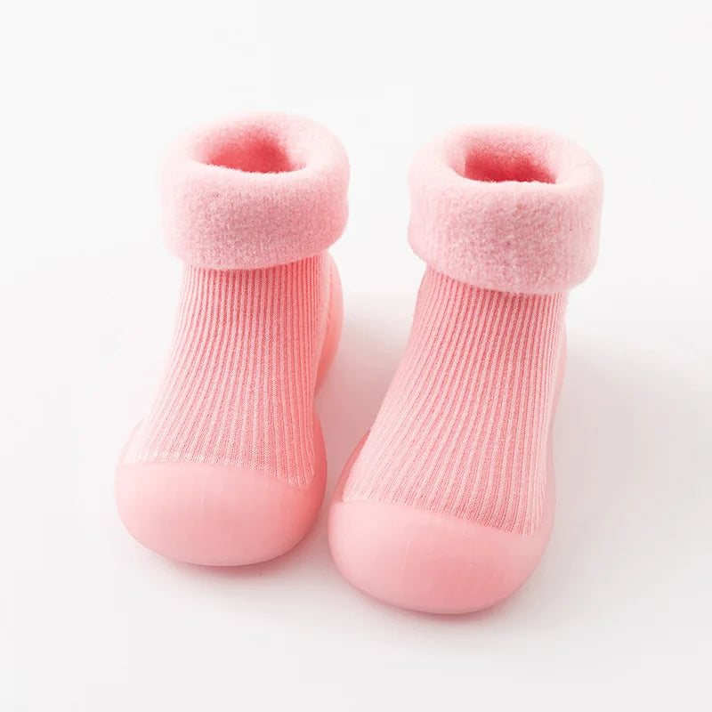 Dmax | Calidez y Seguridad – Zapatos antideslizantes tipo calcetín para niños pequeños