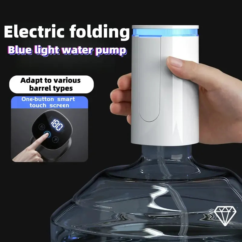 Bomba eléctrica portátil para botellas de agua