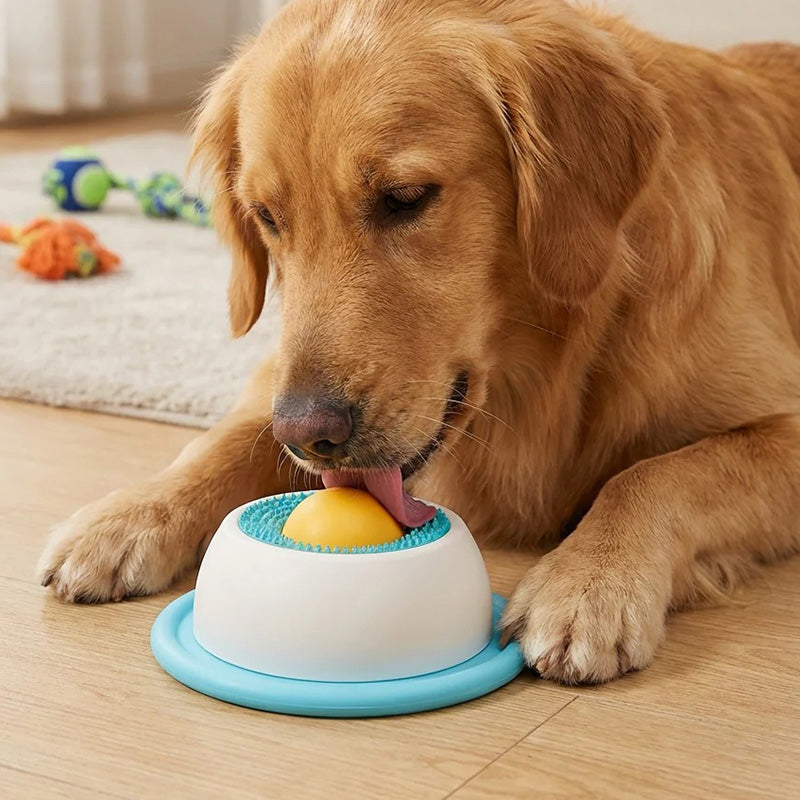 Tapete interactivo para lamido, alimentador lento y juguete de enriquecimiento para perros y gatos