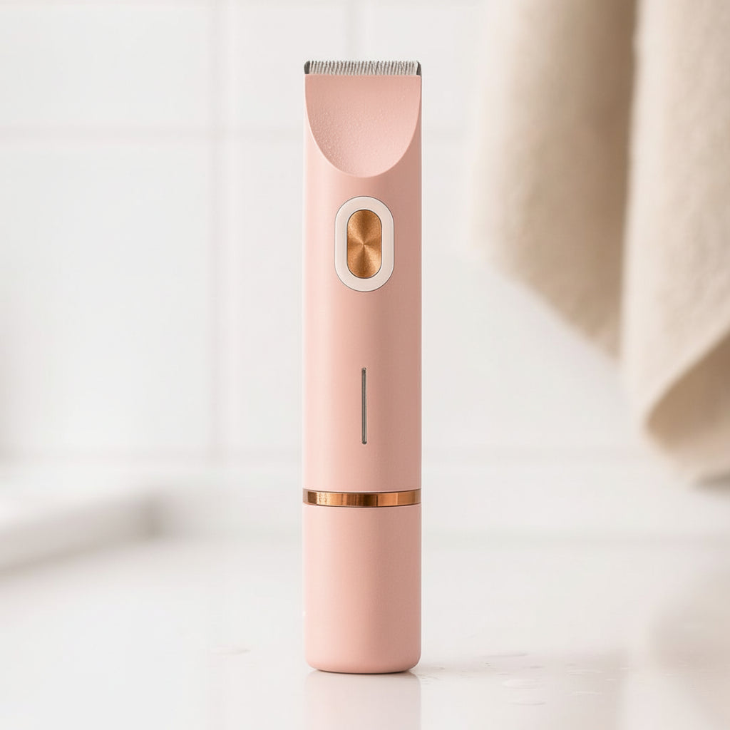 Afeitadora eléctrica para mujeres, impermeable, para piel sensible y para la línea del bikini