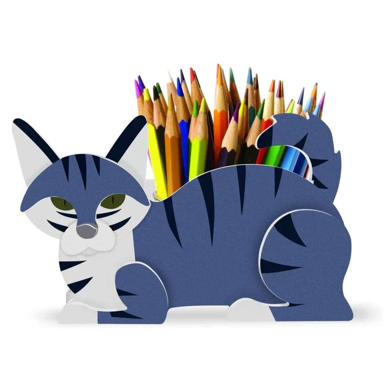 Maceta de jardín decorativa con forma de gato | Diseño DIY para exterior