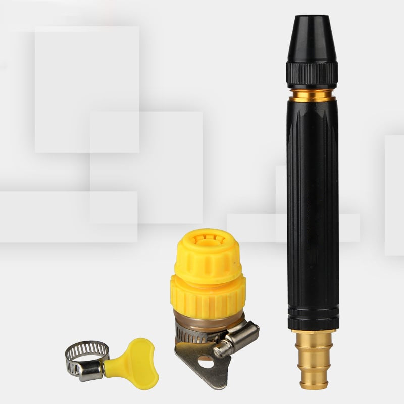 Boquilla metálica para manguera | Pulverizador ajustable resistente