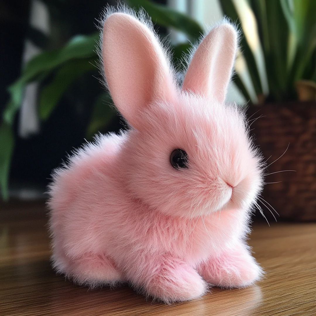 Conejito Interactivo de Peluche – Compañero Suave y Realista