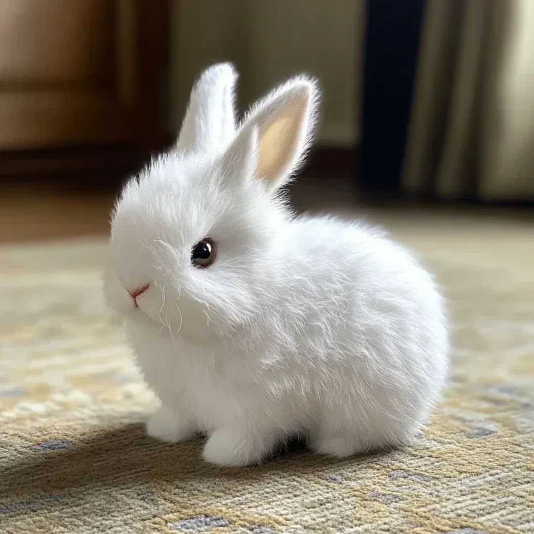 Conejito Interactivo de Peluche – Compañero Suave y Realista