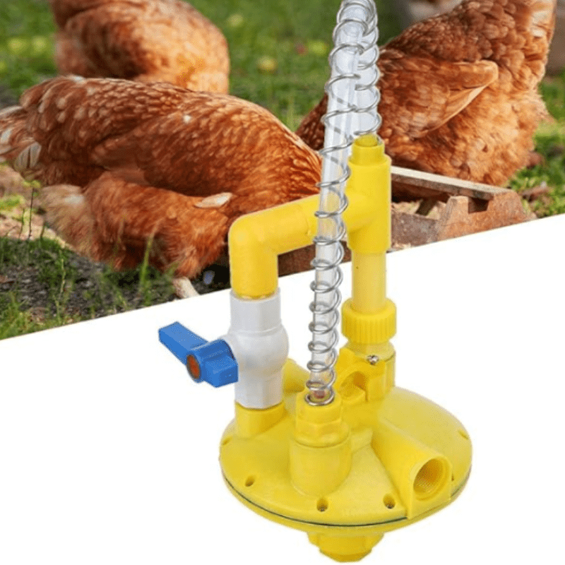 Línea de Alimentación de Agua Profesional para Gallinero