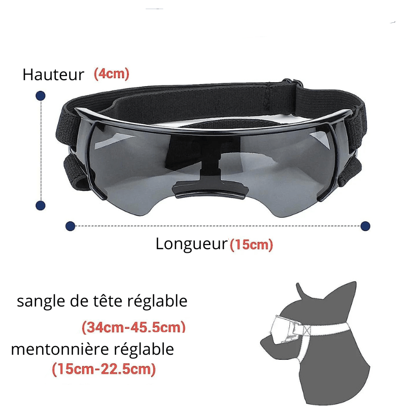 Gafas de protección para perro pequeño