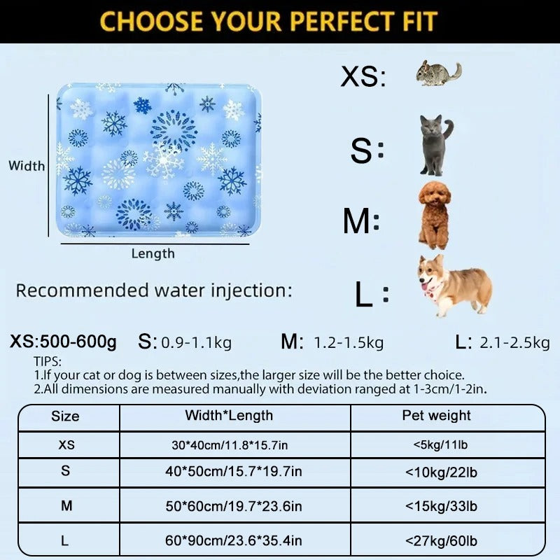 Almohadilla de enfriamiento para perros | Colchoneta refrescante