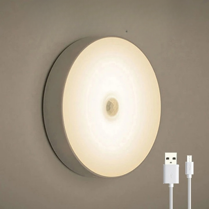 Lámpara LED adhesiva con sensor de movimiento inalámbrico
