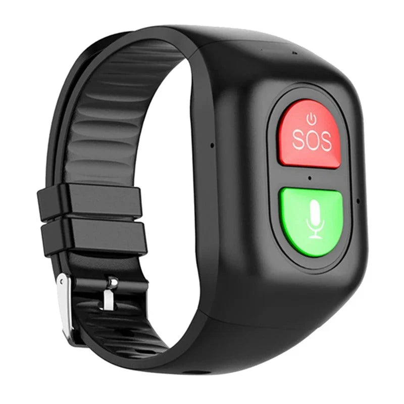 Reloj GPS Inteligente Para Personas Mayores - Rastreador SOS 4G, Monitoreo de Salud y Alertas de Emergencia