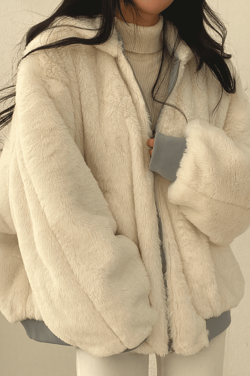 Vesper – Abrigo de invierno con capucha de cachemir