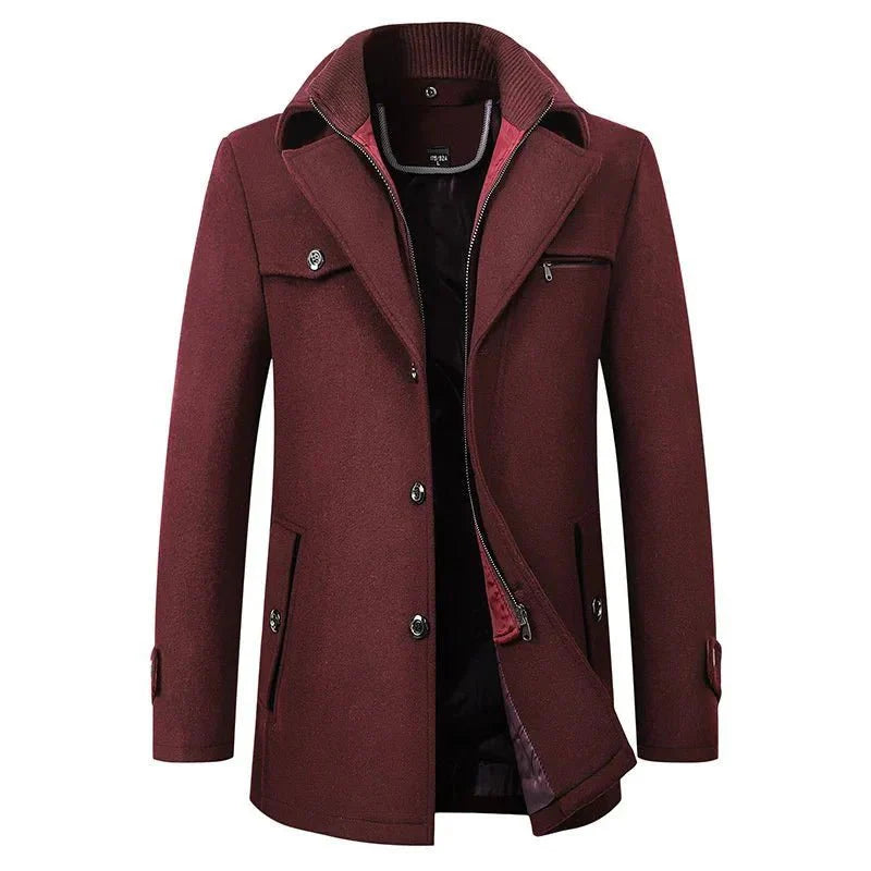 Abrigo impermeable de invierno para negocios – Andrew
