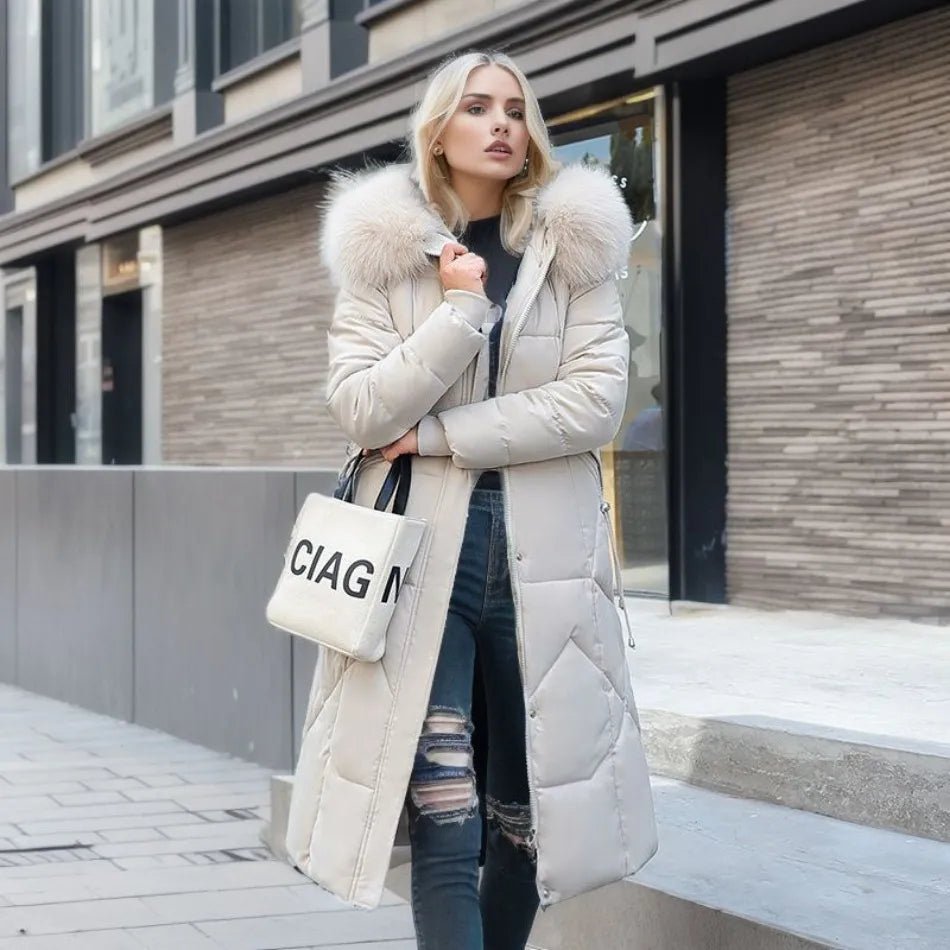 Marine – Abrigo de invierno largo y cálido