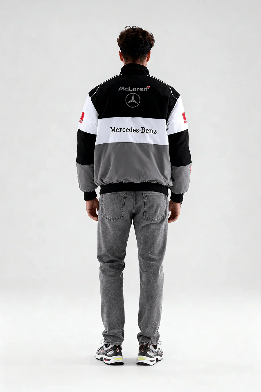 Chaqueta de carreras McLaren F1 x Mercedes-Benz Vintage – Unisex – Retro