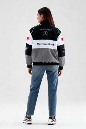Chaqueta de carreras McLaren F1 x Mercedes-Benz Vintage – Unisex – Retro