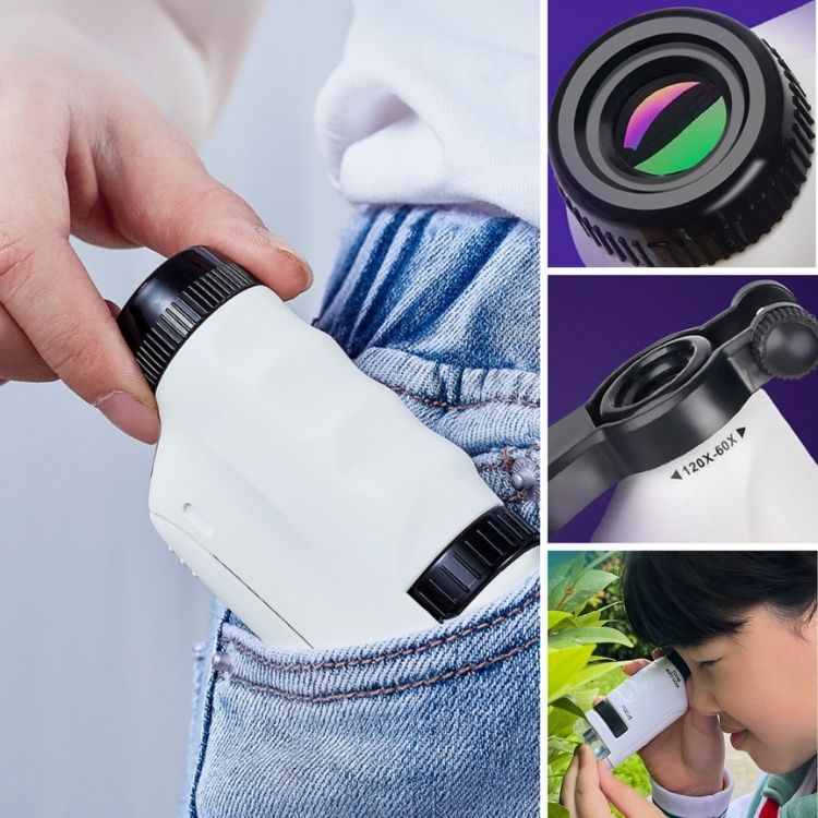 Microscopito™ - El microscopio de bolsillo para pequeños científicos
