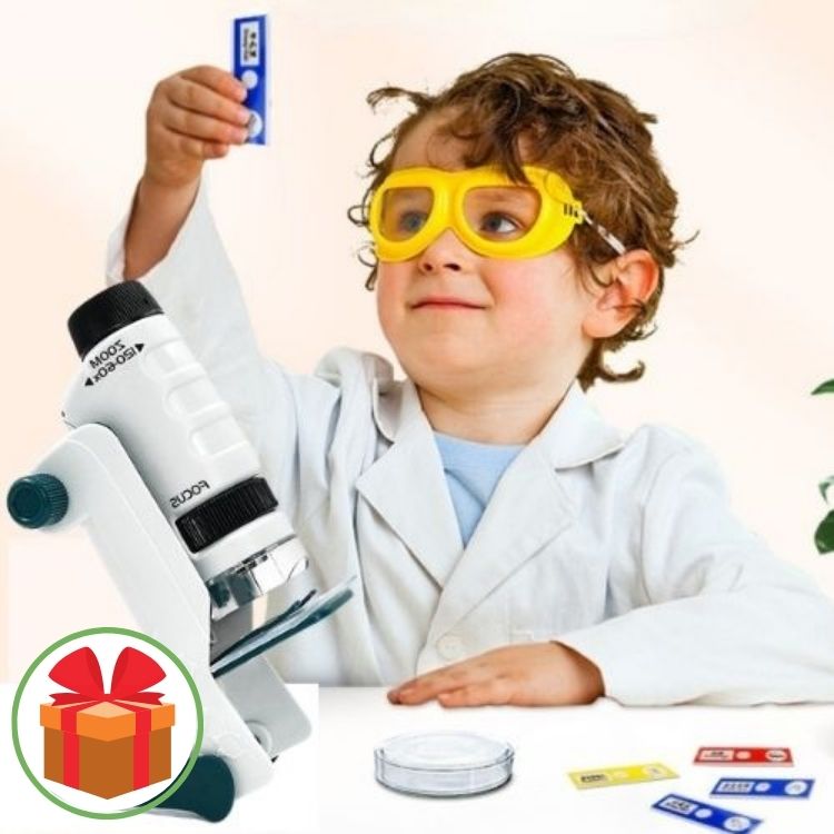 Microscopito™ - El microscopio de bolsillo para pequeños científicos
