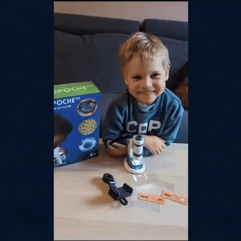 Microscopito™ - El microscopio de bolsillo para pequeños científicos