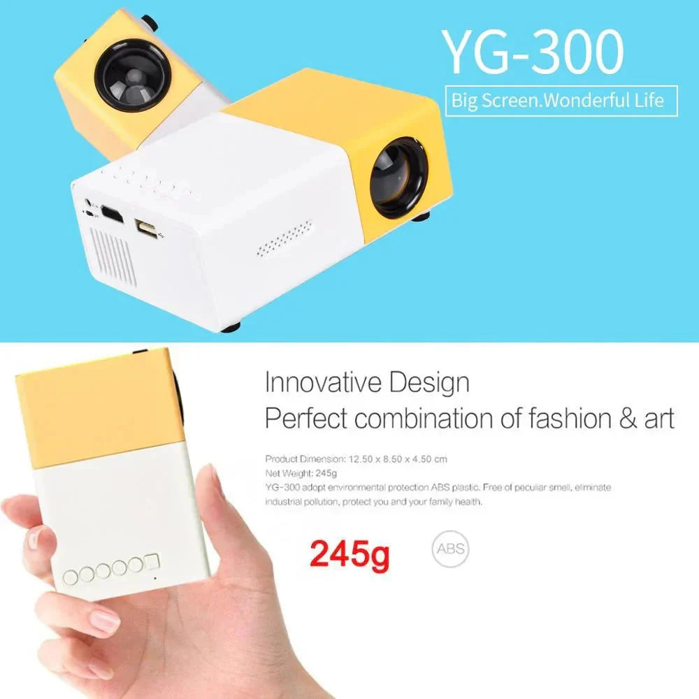 Mini Proyector DescuentosMax™