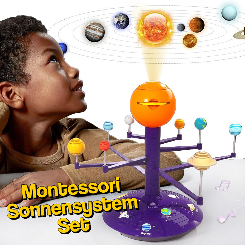 Sistema Solar Montessori – Set Educativo