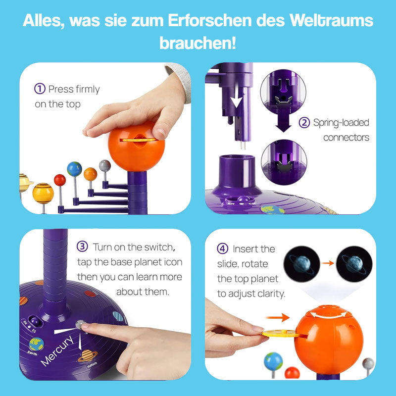 Sistema Solar Montessori – Set Educativo