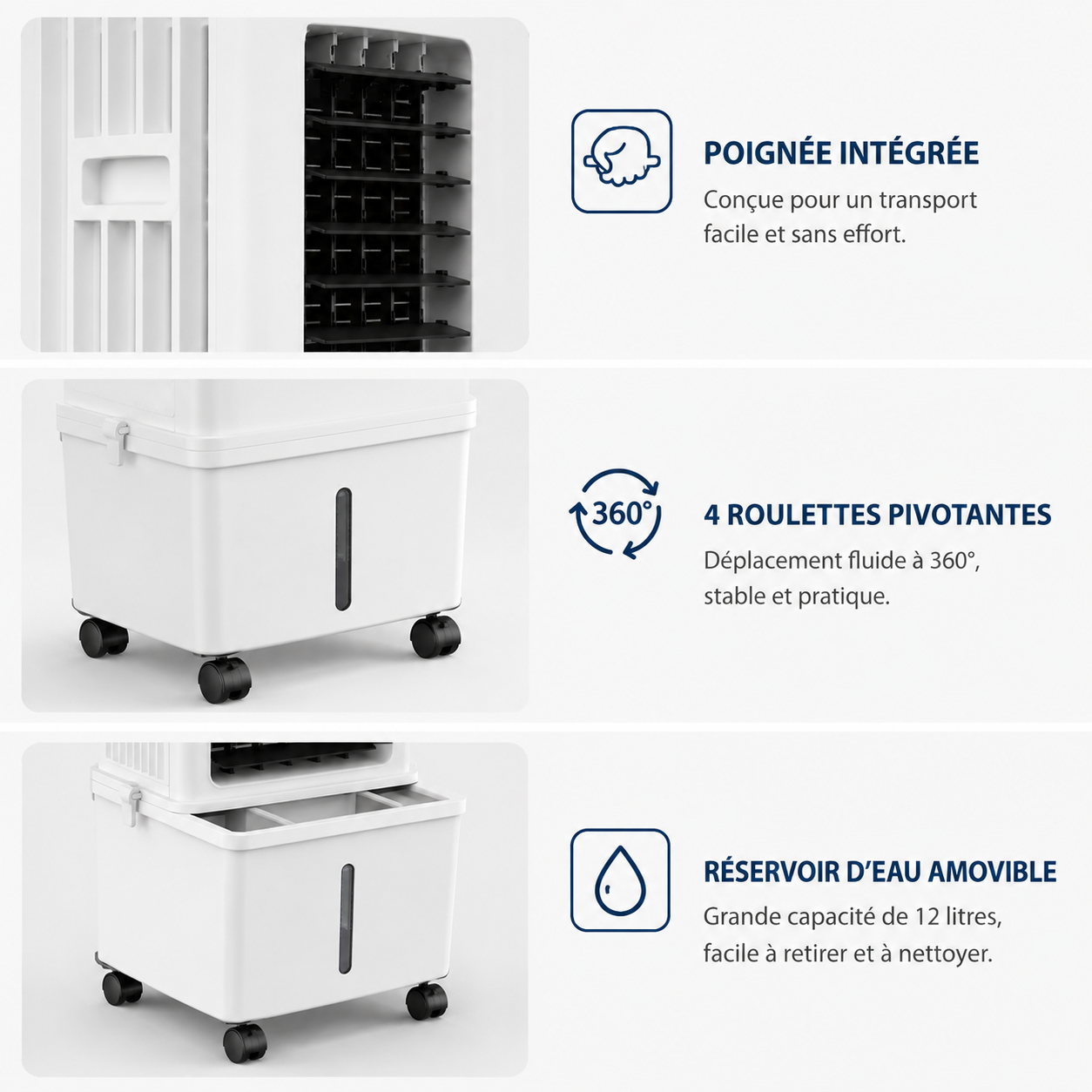 Ruedas para facilitar el transporte