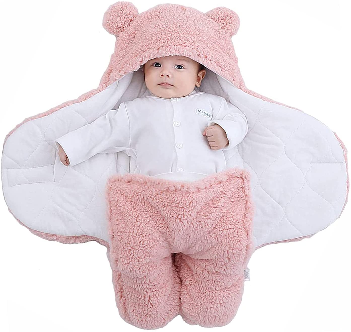 Saco Nanna Bebé Rassivo™ - Manta de Felpa Osito Invernal