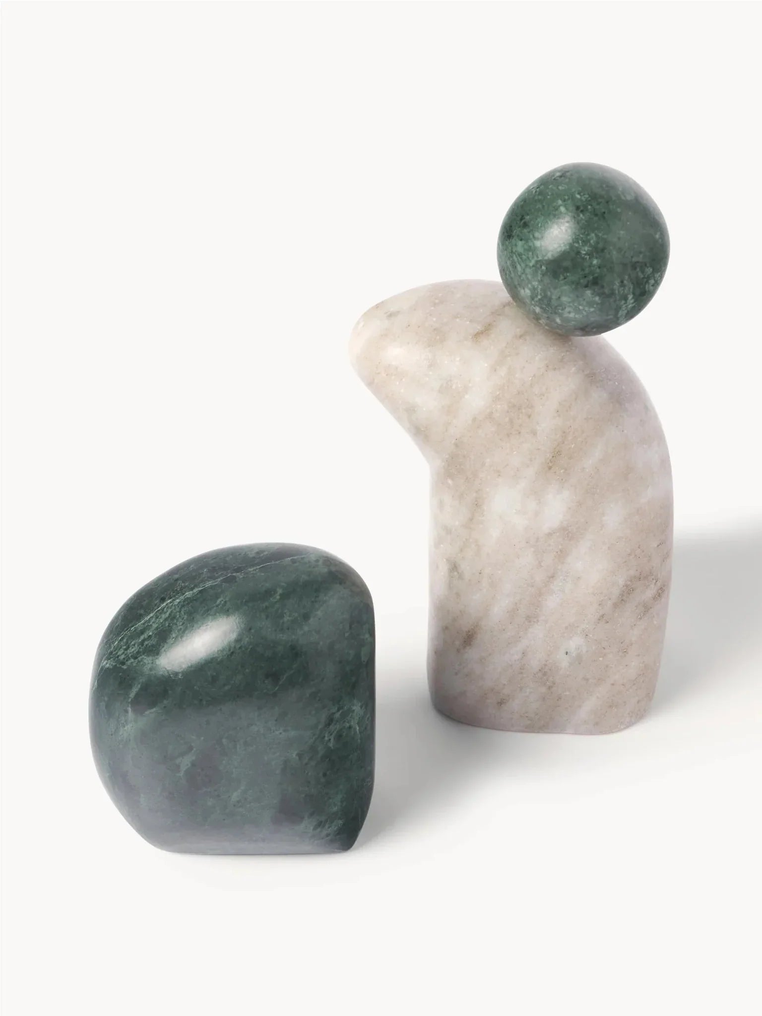 Objetos Decorativos de Mármol Nati, 2 Piezas DescuentosMax™