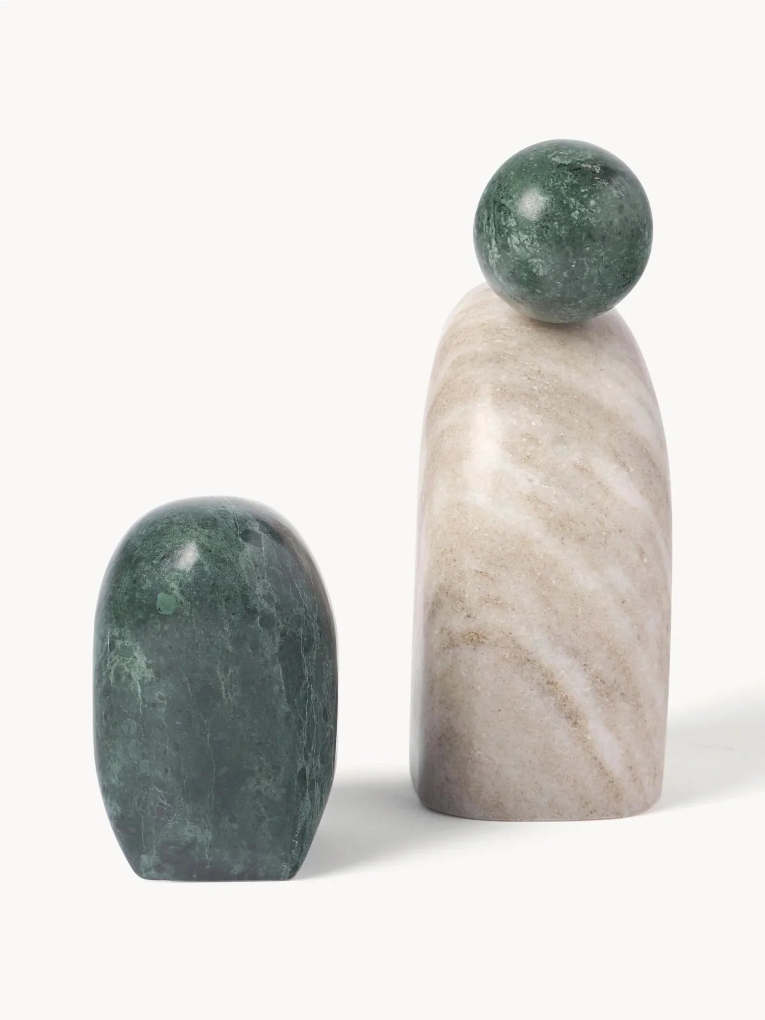 Objetos Decorativos de Mármol Nati, 2 Piezas DescuentosMax™