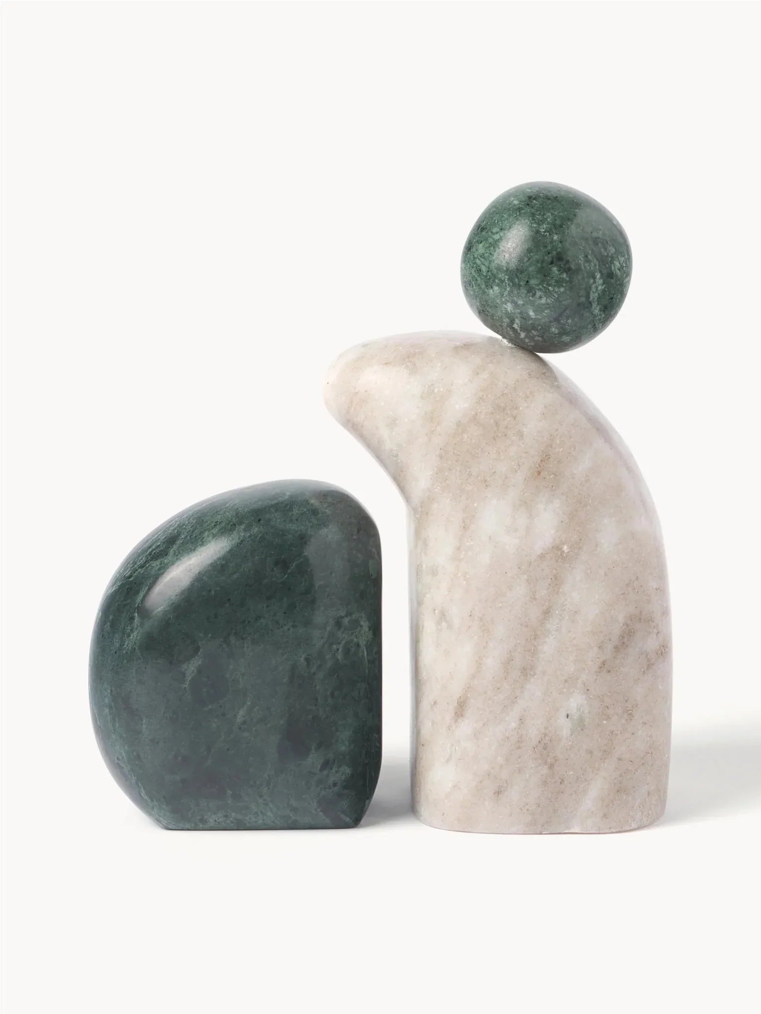 Objetos Decorativos de Mármol Nati, 2 Piezas DescuentosMax™