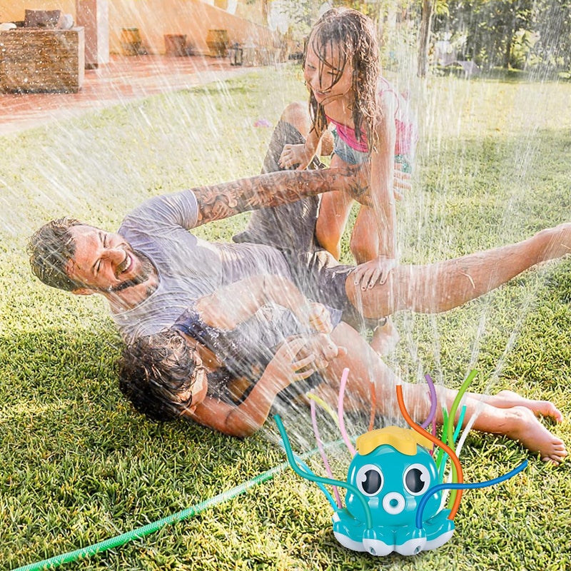 Aspersor de jardín tipo pulpo | Juego de agua para niños