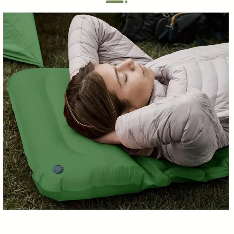 Colchón inflable para camping | Ligero, impermeable y portátil