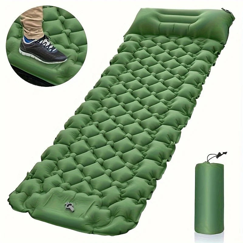 Colchón inflable para camping | Ligero, impermeable y portátil