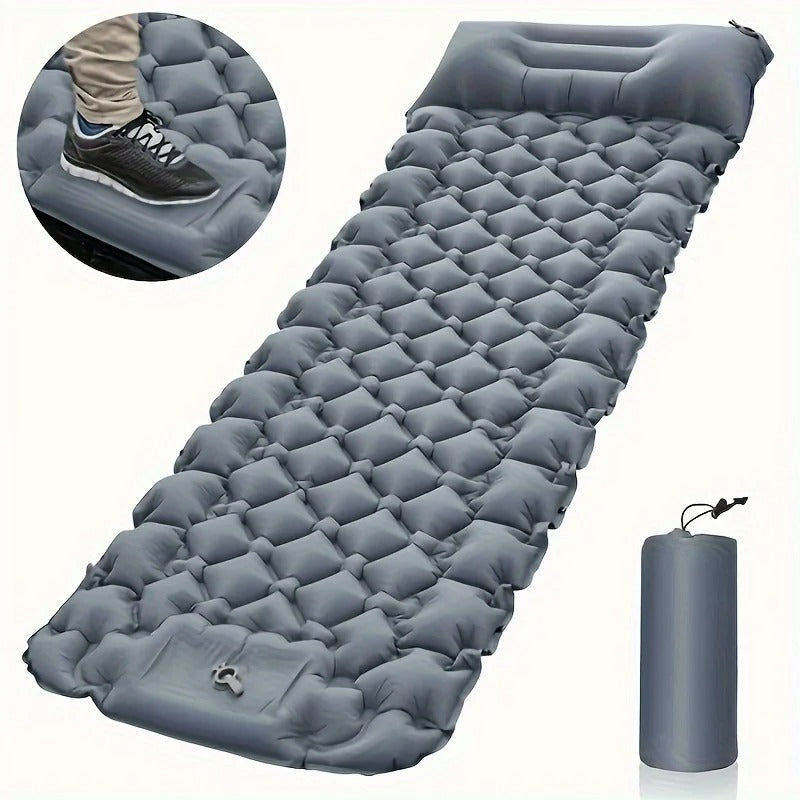 Colchón inflable para camping | Ligero, impermeable y portátil