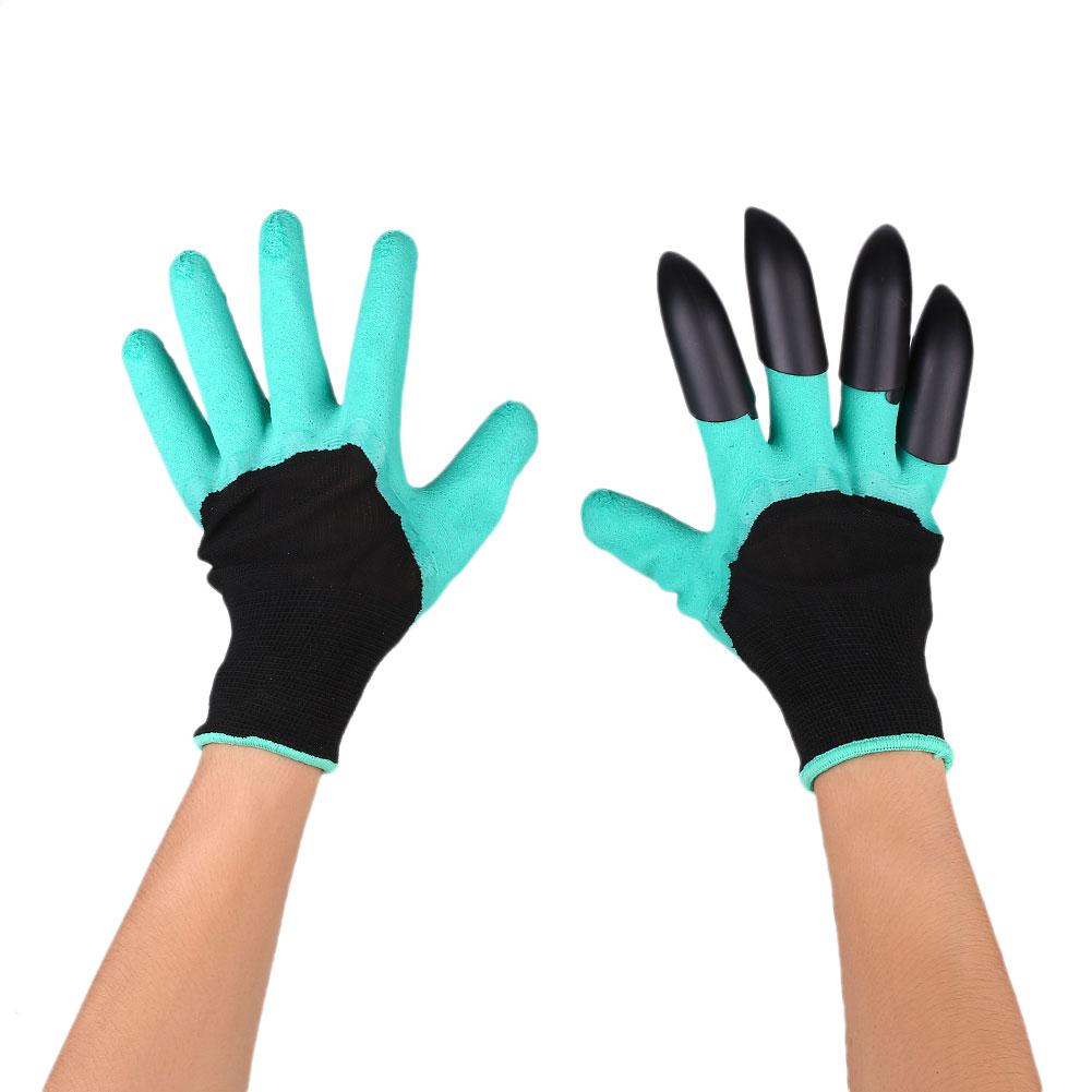 Guantes de jardinería con garras | Herramienta para cavar y plantar