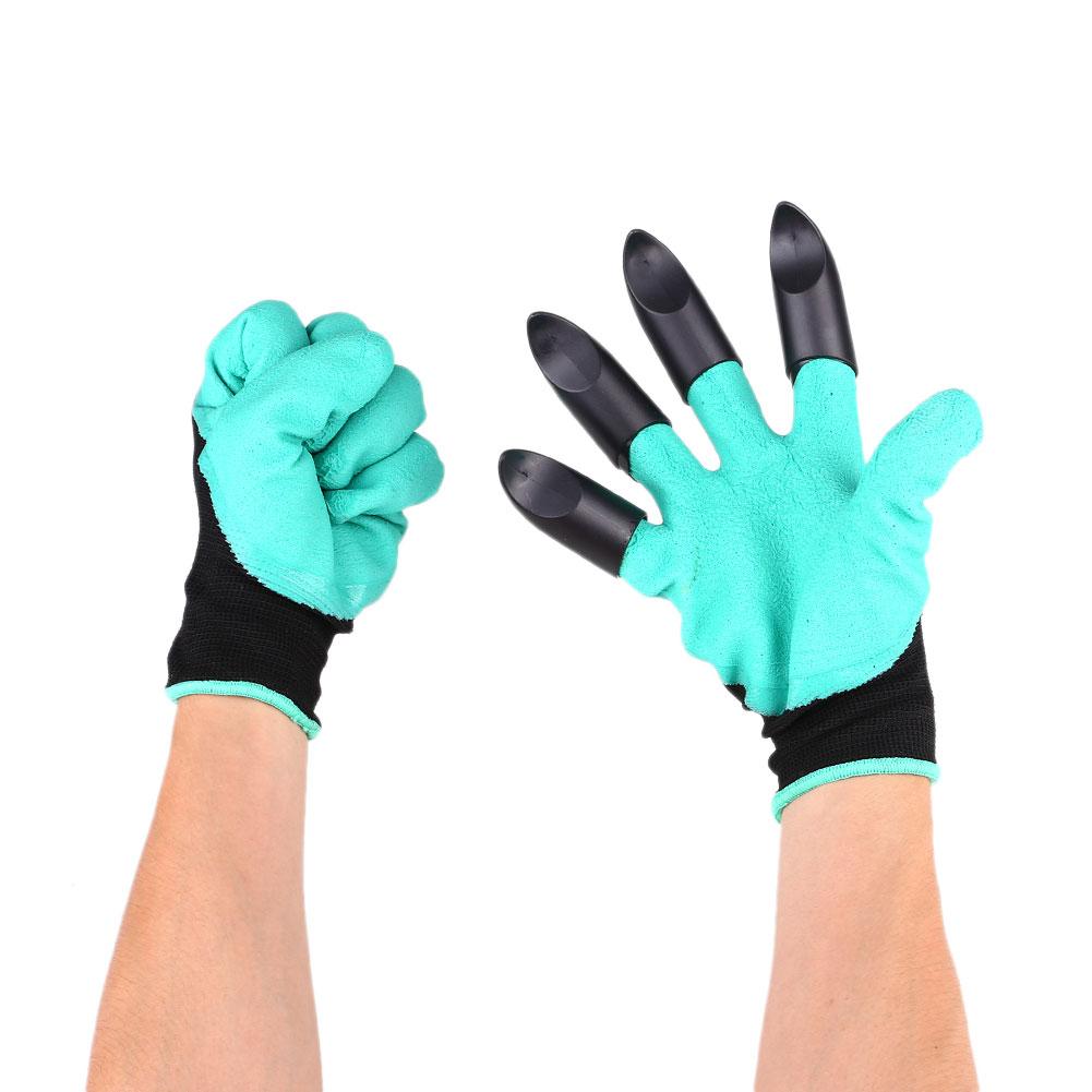 Guantes de jardinería con garras | Herramienta para cavar y plantar