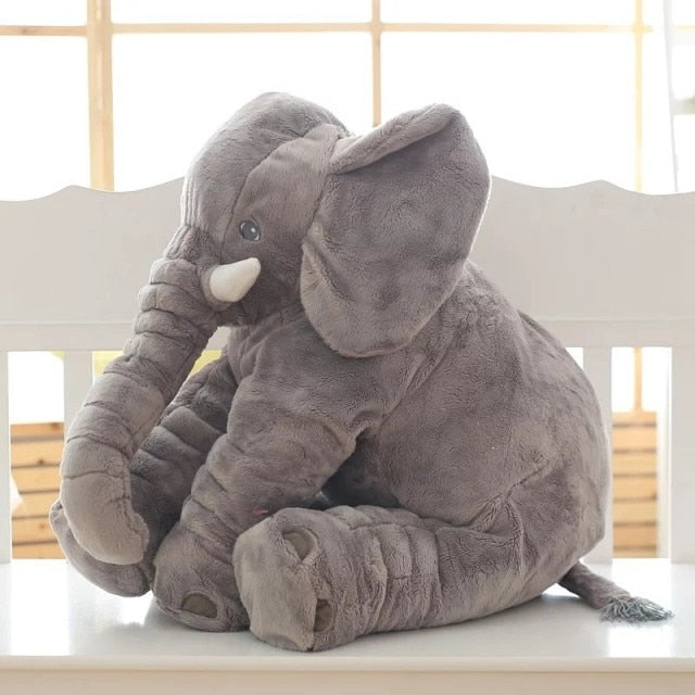 Almohada Elefante Suave | Ligera, Esponjosa e Ideal para la Siesta y el Juego de Bebés y Niños