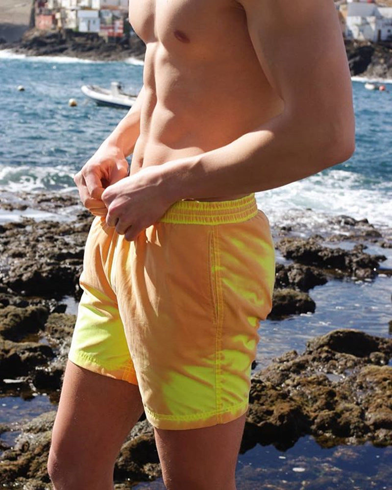 Shorts de baño que cambian de color | Diseño veraniego para piscina y playa