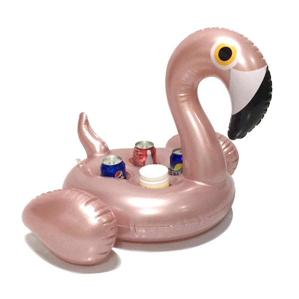 Portavasos flotante flamenco | Soporte para bebidas en piscina