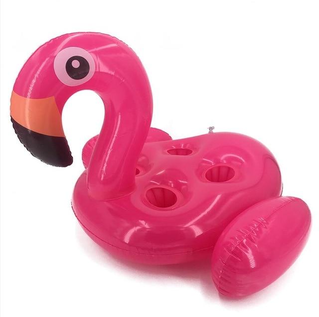 Portavasos flotante flamenco | Soporte para bebidas en piscina