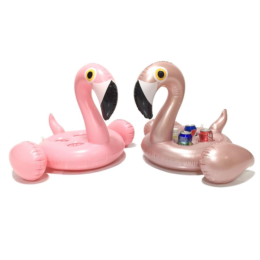 Portavasos flotante flamenco | Soporte para bebidas en piscina