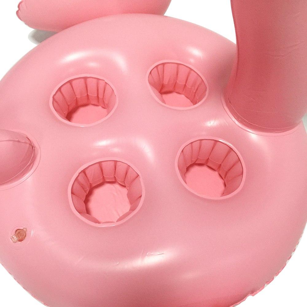 Portavasos flotante flamenco | Soporte para bebidas en piscina