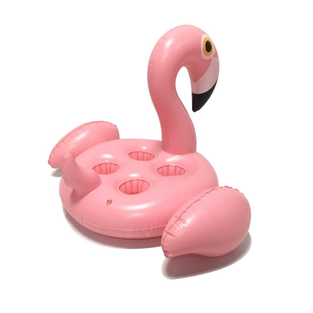 Portavasos flotante flamenco | Soporte para bebidas en piscina